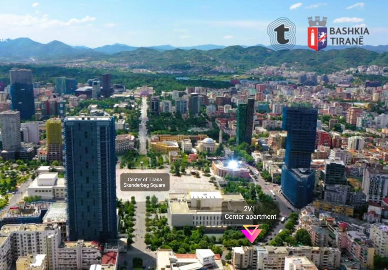2V1 - Center Apartment 1 Тирана Екстер'єр фото